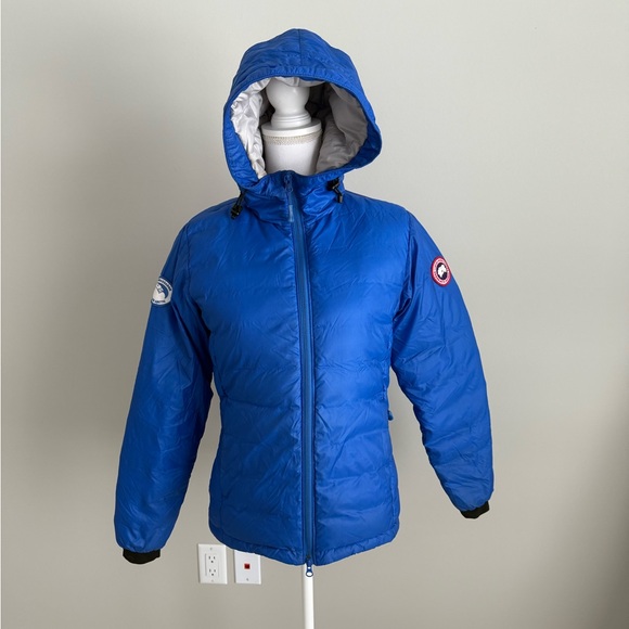 Canada Goose Women’s Camp down puffer hoodie 5055LPB small - Picture 1 of 15